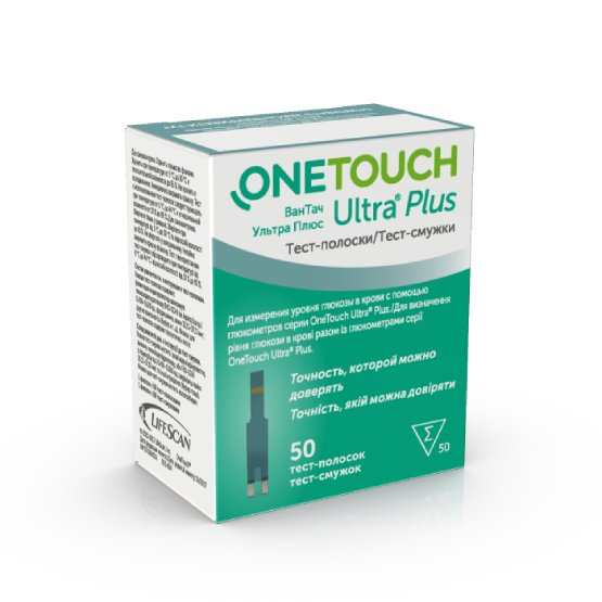 Тест-смужки OneTouch Ultra Plus
