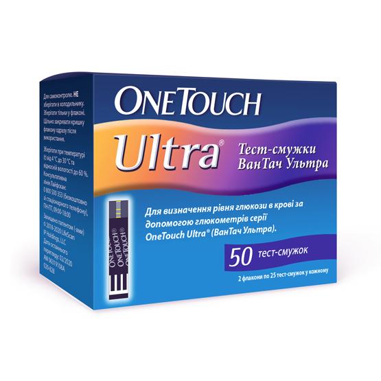 Тест-полоски OneTouch Ultra
